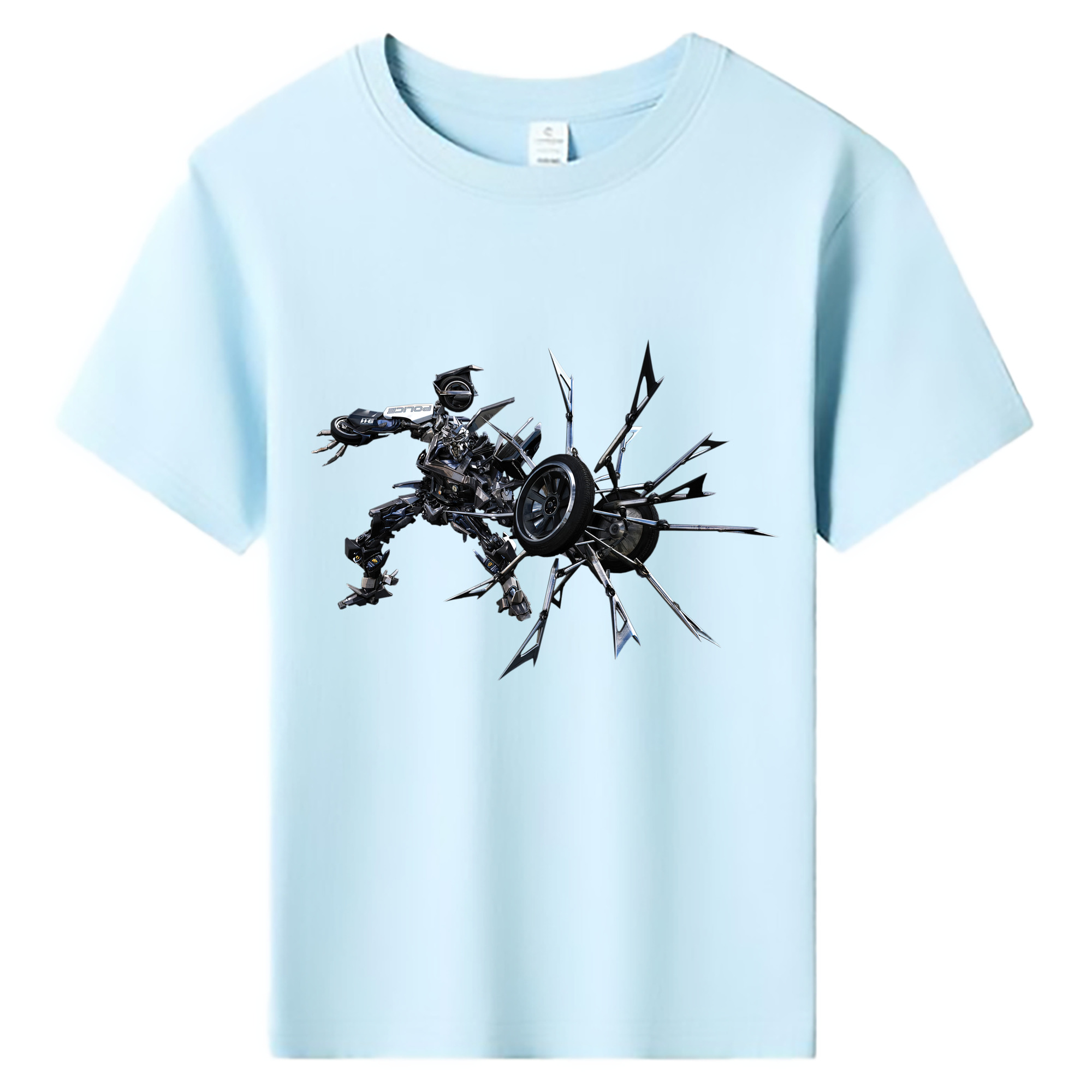（画像用）  綿100％キッズTシャツ（フロントプリント）